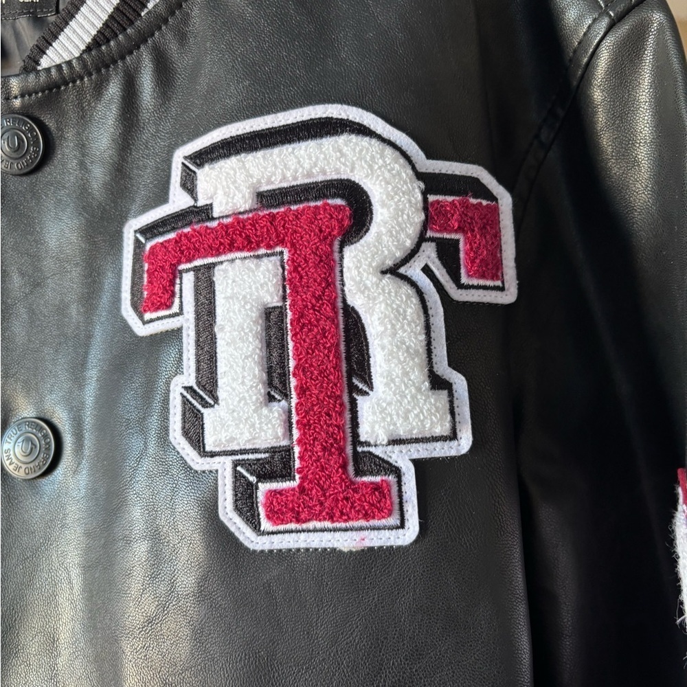 True Religion Varsity Jacket Size M - Picture 3 of 5